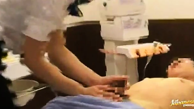 Hot Japanese Massage Therapist Jerks Off Cock Before Getting Fucked Hard