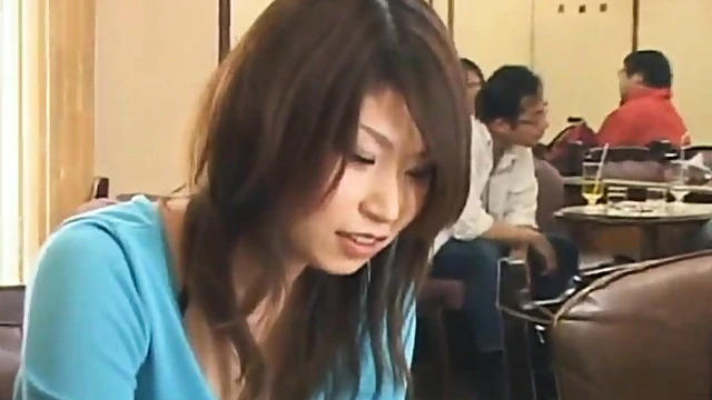 Seductive Asian Server Signs A Pact Before Her Steamy Handjob Act