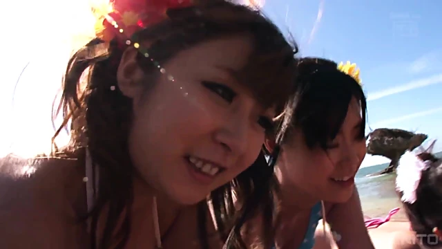 Hibiki Gives Stunning Blowjob Before Joining Orgasmic Asian Group Sex