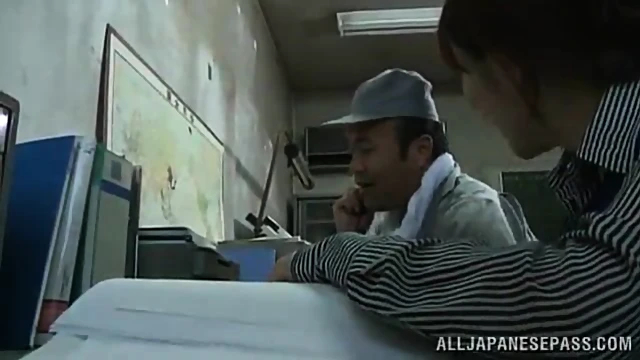 Seductive Cleaning Lady Strips Down And Tempts Her Manager Explicitly