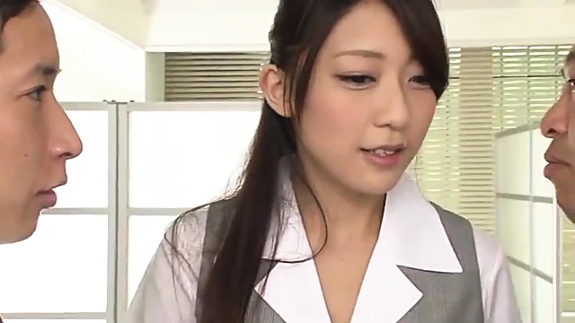 Bold Sayaka Embraces Two Cock Dual Pleasure Experience