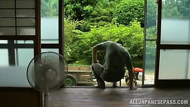 Hot Japanese Milf Enjoys Her Man's Passionate Lovemaking Skills