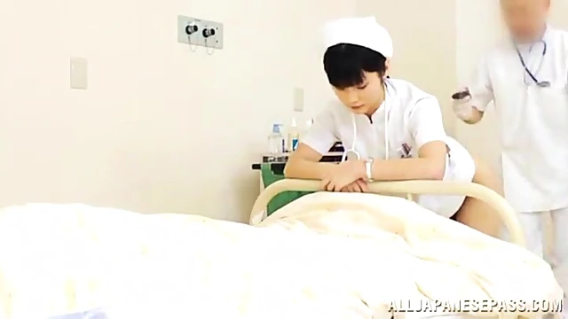 Seductive Japanese Nurse Yurika Miyaji Tempts Patient Into Forbidden Hospital Sex
