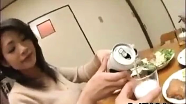 Sizzling Visit With Hot Asian Sister-In-Law's Tempting Stockings Show