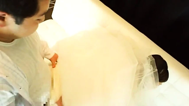 Japanese Bride Gets Immediate Post-Wedding Penetration Action