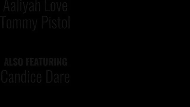 Sexy Aaliyah Love Moans Loudly During Rough Bedroom Fucking