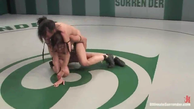 Sizzling Amber Rayne Gets Toyed Deeply During Heated Fight