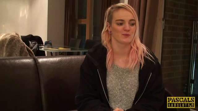 Blonde Student Gets Rough Throat Fucked by Strict Teacher's Big Cock