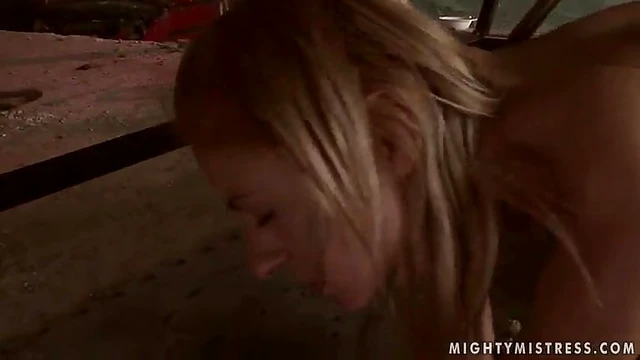 Mandy Bright Toys Greta's Holes in Steamy Basement Sex Scene