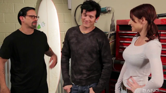 Tempting Redhead With Pigtails Displays Her Expert Cock-Sucking Skills