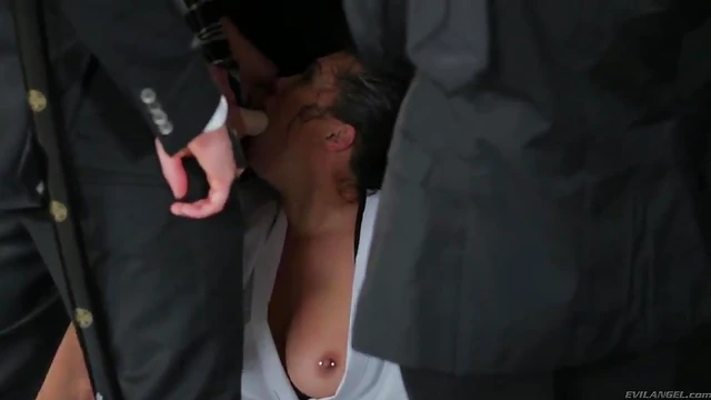 Asian Beauty Gets Orally Pleasured By A Group Of Men In Hot Gangbang