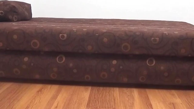 Sizzling Brunette Stockinged Rider Takes His Rock-Solid Cock Deeply