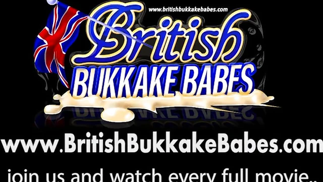 Teen Takes Turns Kneeling Down to Deep-Throat Each Man's Cock