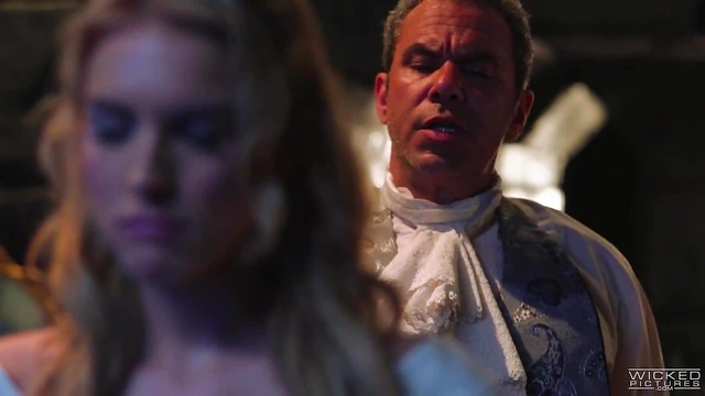 Blonde Goddess in Heels Gets Hardcore Gangbang Amidst Passionate Screams