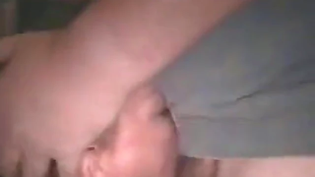 Horny Wife Eagerly Sucks Small Dick from Fat Mature Dude for Pleasure