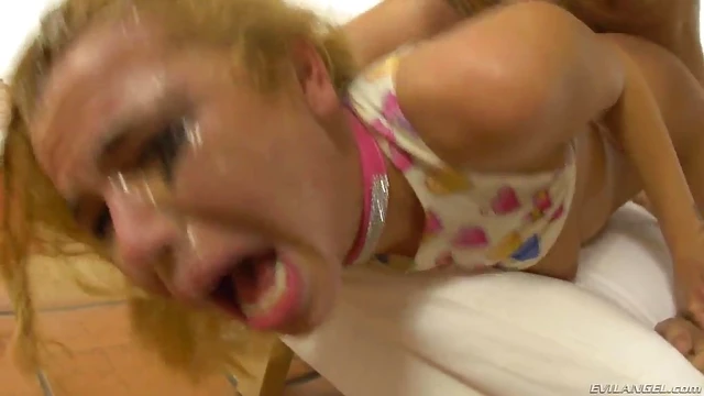 Hot Blonde Gets Nasty Face-Fucked by Stranger During Hardcore Sex