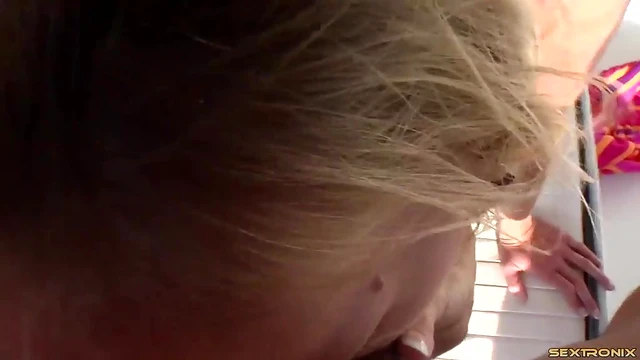 Blonde Delivers Hot Blowjob Then Gets Fucked Hard On Luxe Boat Ride