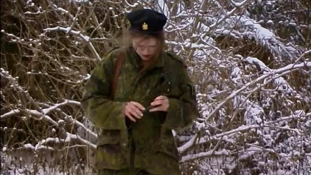 Slim Military Babe Gives Blowjob Before Riding Her Officer Hard