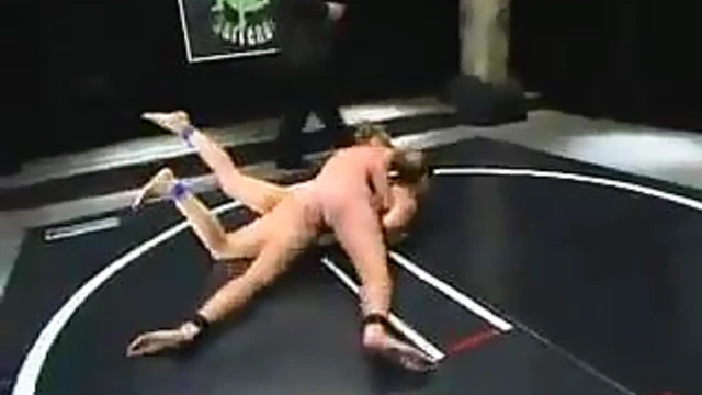 Blonde Wrestles Her Opponent then Takes Over With Dominant Strapon Sex