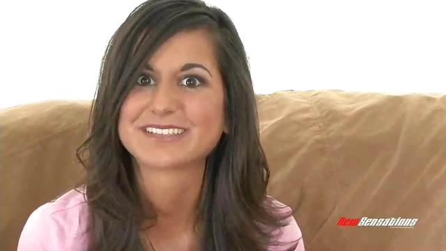 Sultry Dark-Haired Chick Gets Tongue Fucked After Showing Off Her Pierced Pussy