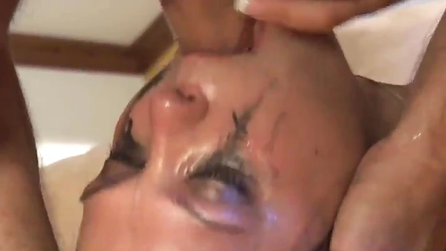 Sexy Girl Gets Hardcore Face Fucked Until Her Eyes Water Up