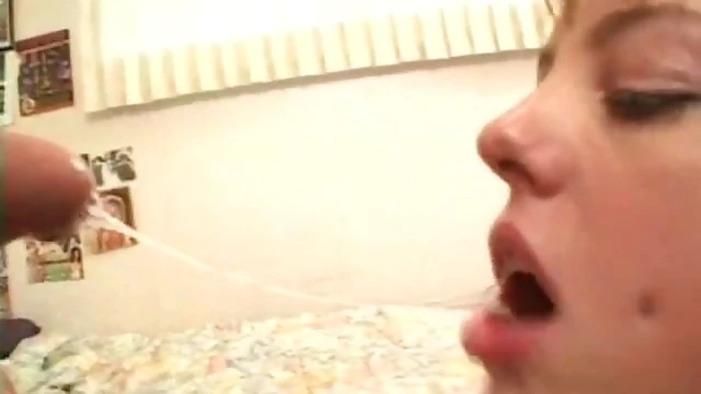 Hot College Coed Blows Steam by Fucking Older Men in Dorm Room