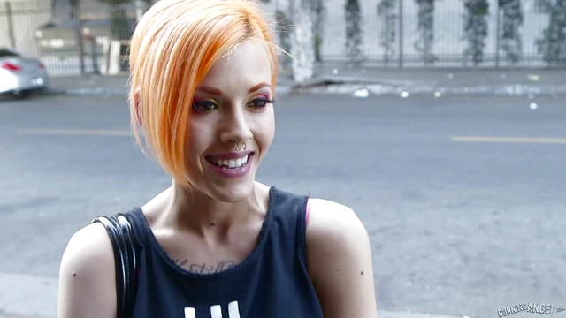 Sensual Redhead Enjoys Every Inch of His Hard Cock Thoroughly