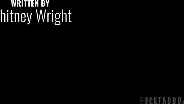 Sultry Wife Whitney Teases in Red Lingerie for Seductive Encounter