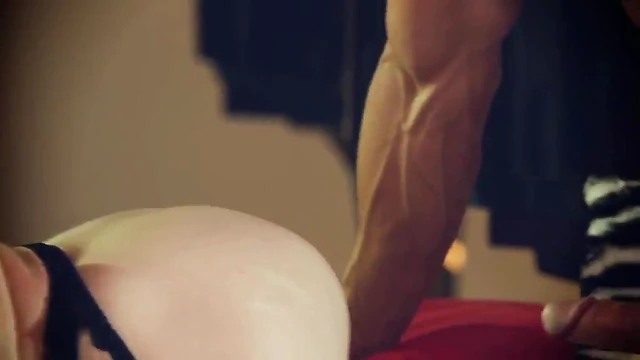 Sultry Brunette with Luscious Hair Gets Her Pussy Pleasured Up Close