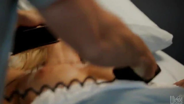 Hot Blonde Slut Gets Good Cock and Swallows Cum Deeply