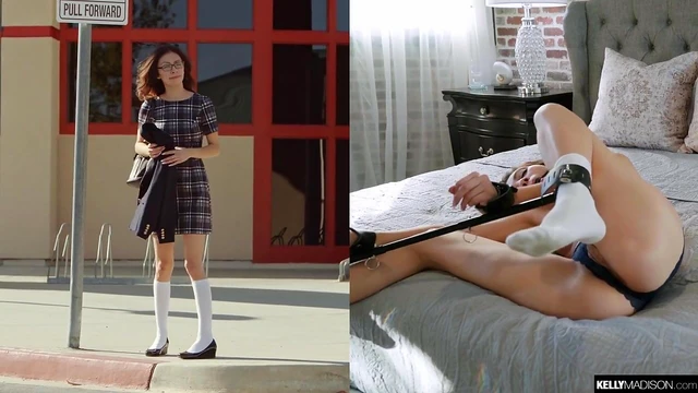 Bound Kara Faux Awaits Her Man's Arrival in Sexy Anticipation