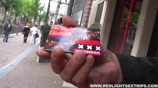 Men Dive Into Red Light District Seeking Hot Hookup With Seductive Escort