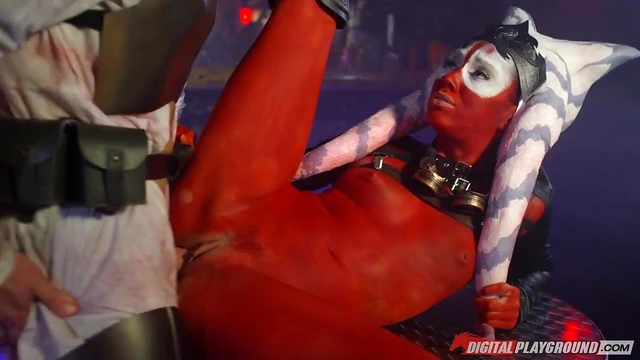 Masked Beauty Craves Hard Cock Riding Action Urgently Needed