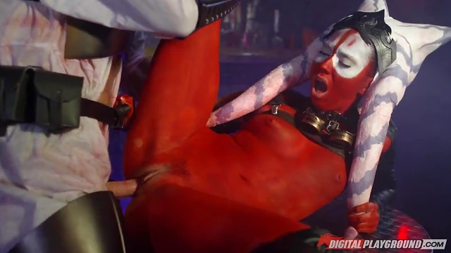 Masked Beauty Craves Hard Cock Riding Action Urgently Needed