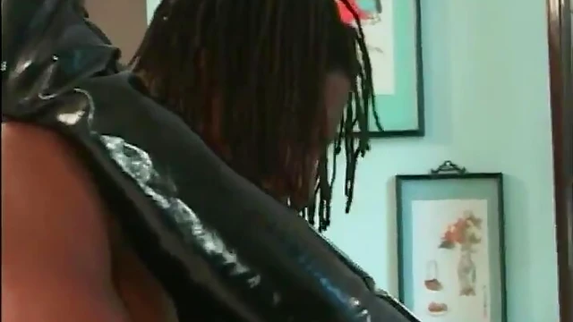 Hot Ebony Goddess Gets Her Curves Rocked Hard By His Massive BBC