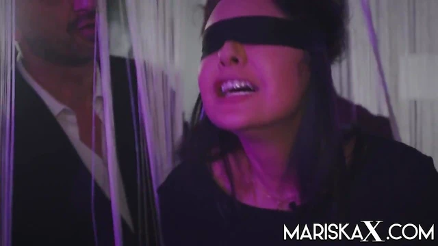 Sex-Kitten Mariska Takes Two Hard Cocks Simultaneously