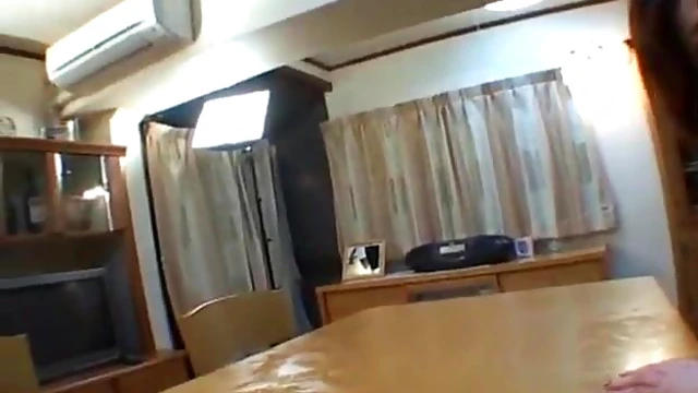 Natural-Titted Asian Girl Gets Rough Kitchen Sex Thrills