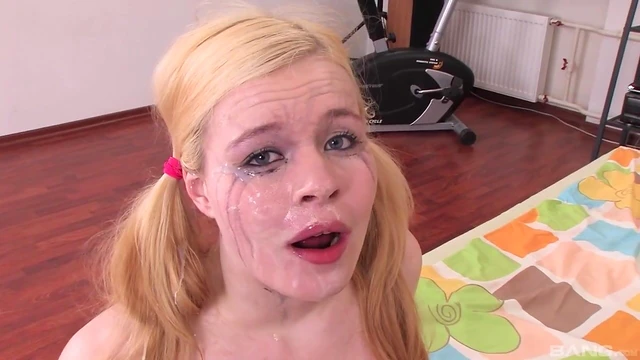 Champagne Beauty Eagerly Takes Every Inch of His Fat Cock Deep