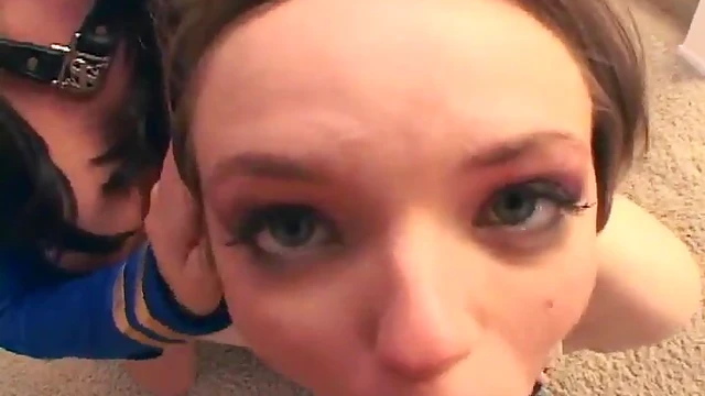 Sophie Dee & Samantha Bourdain Take Turns On Shared Big Cock