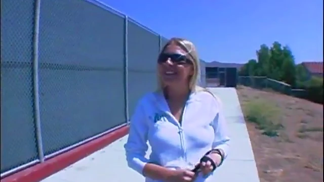 Cute Riley Takes Chunky Cock into Mouth Before Riding It Hardcore Style