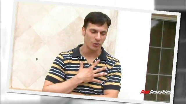 Sexy Brunette MILF with Fake Big Tits Sucking College Guy’s Thick Cock