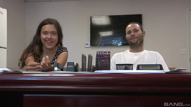 Adorable Brunette With Sweet Face Loves Getting Fucked Hard By Big Cock