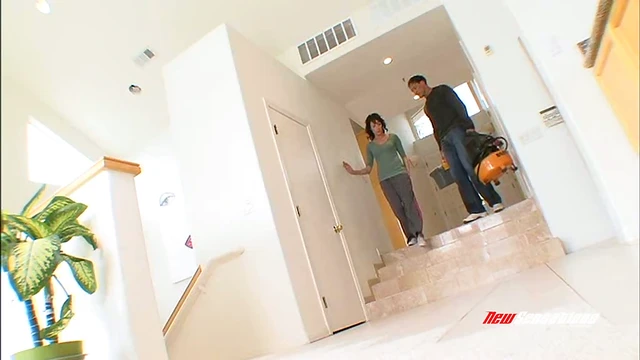 MILF Hires Handyman But Craves His Thick Cock Instead