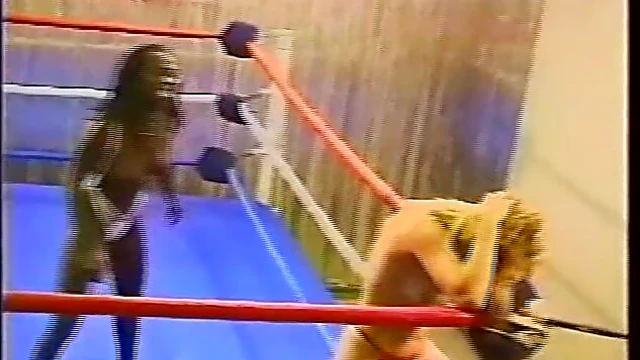 Topless Interracial Pro Wrestling Ends With Hot Body Slams & Passionate Sex