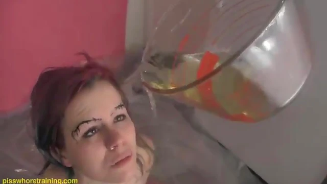 Submissive Amateur Gets Whipped Humiliated in Intimate Piss Fetish Scene