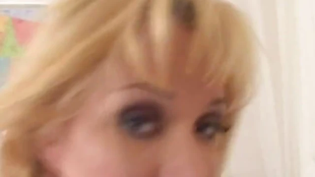 Blonde Bombshell Cocksucking Expert Gets Fucked In Her Smooth Pussy