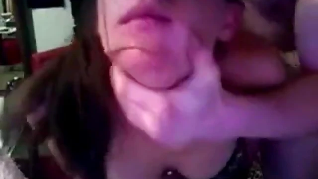 Sizzling Hot Babe Roughly Gagged for Hardcore Face-Fucking Action