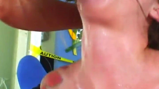 Sizzling Hot Hotties Deepthroat & Swallow During Steamy Threesome Fun