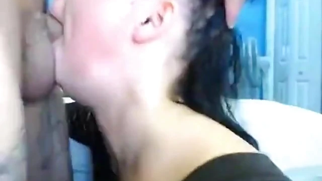 Ten-Inch Cock Goes Deep Down Her Throat for Ultimate Pleasure