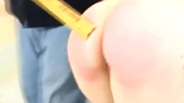 Passionate Man Removes Her Jeans For A Fiery Spanking Encounter